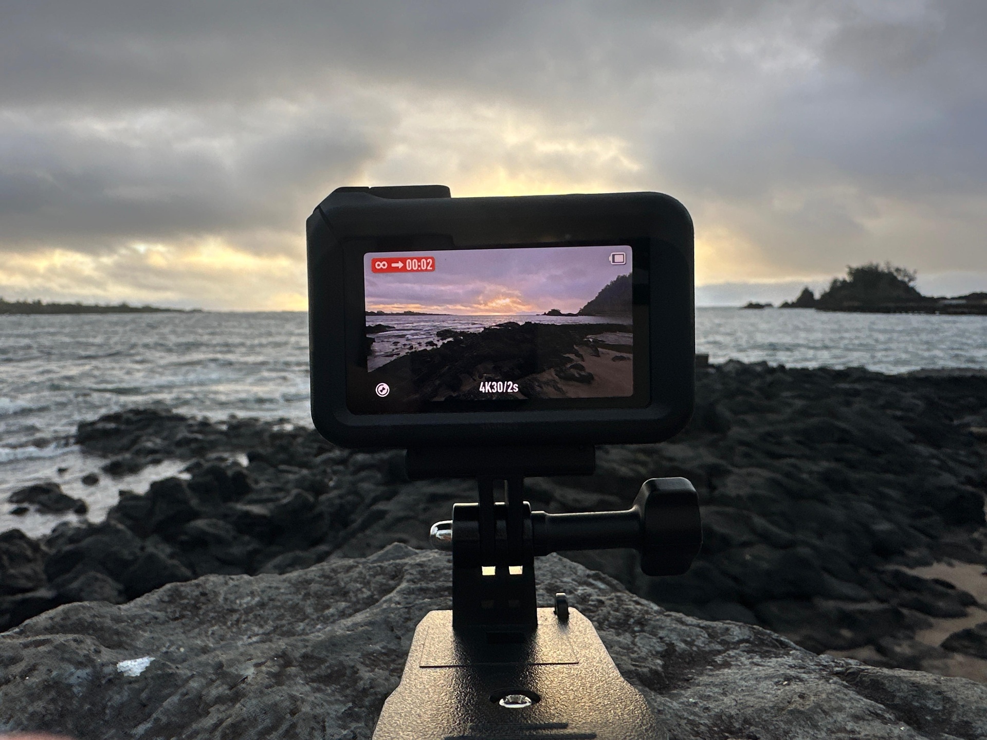 GoPro rolling at first light